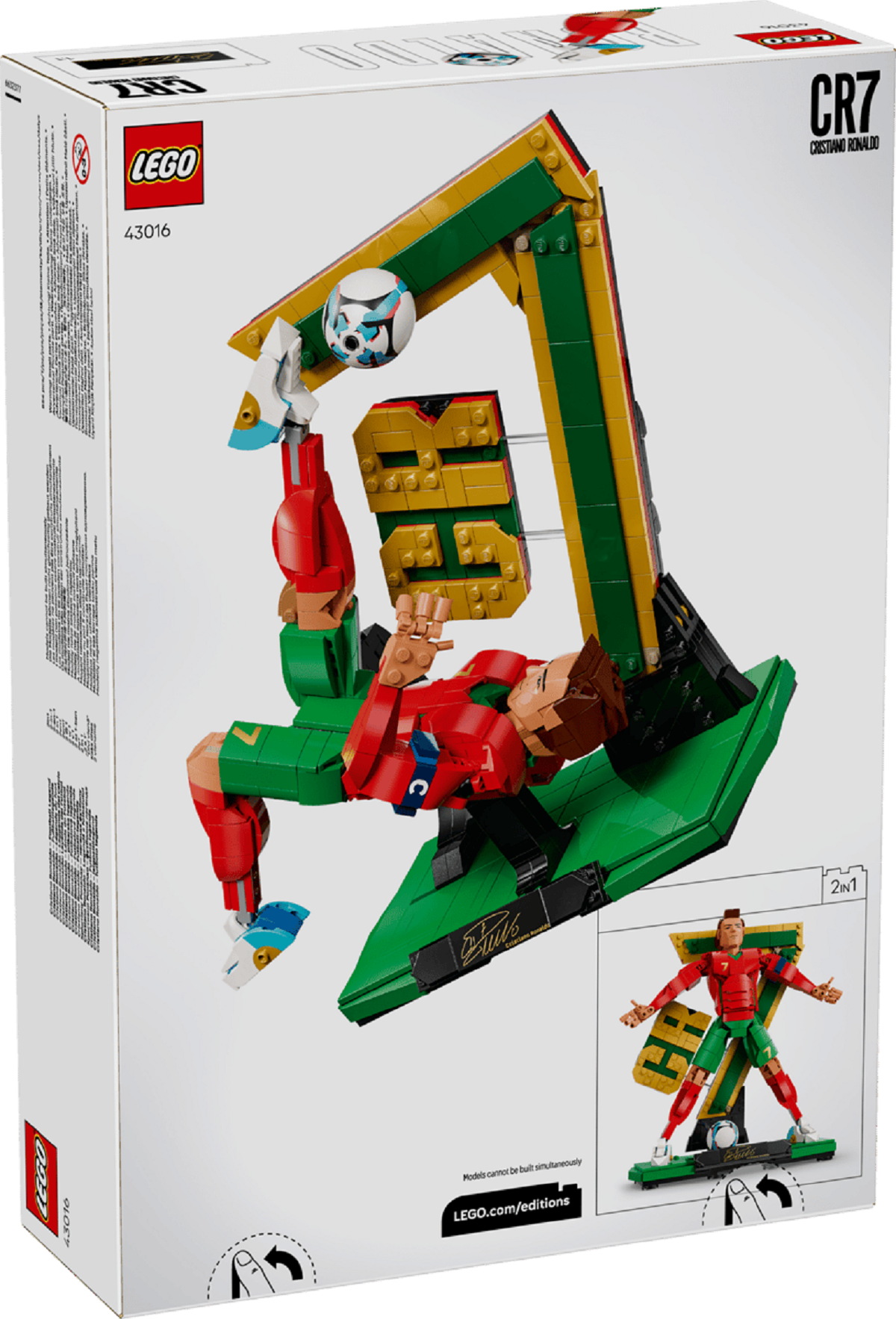 Imaginea produsului 'Lego Editions: Cristiano Ronaldo. Legendă a fotbalului'