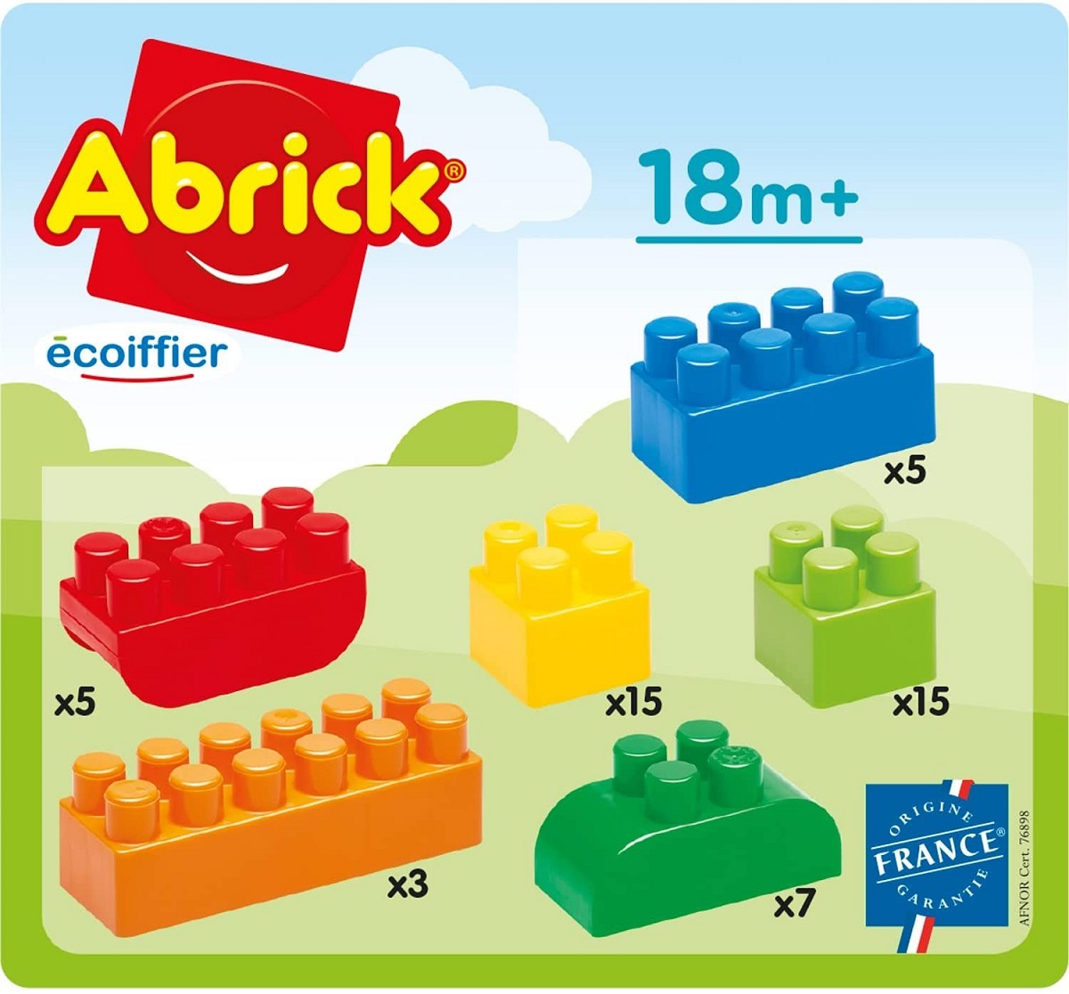 Imaginea produsului 'Set construcție 50 piese Abrick: Cățel'
