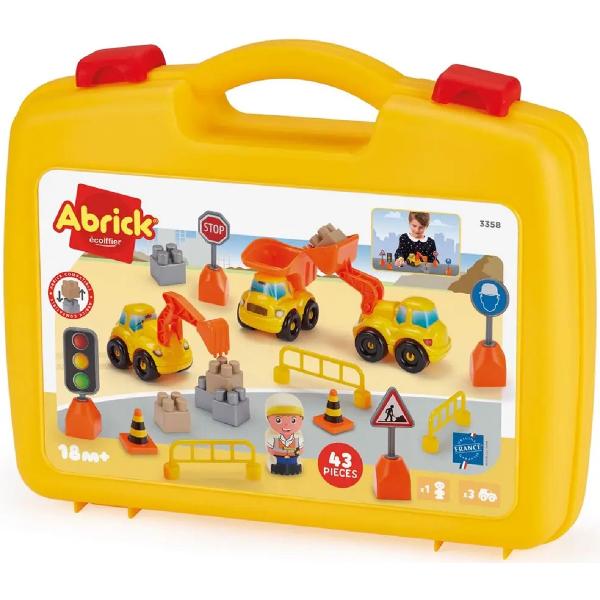 Set de joaca Abrick: Trusa constructii