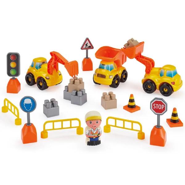 Set de joaca Abrick: Trusa constructii