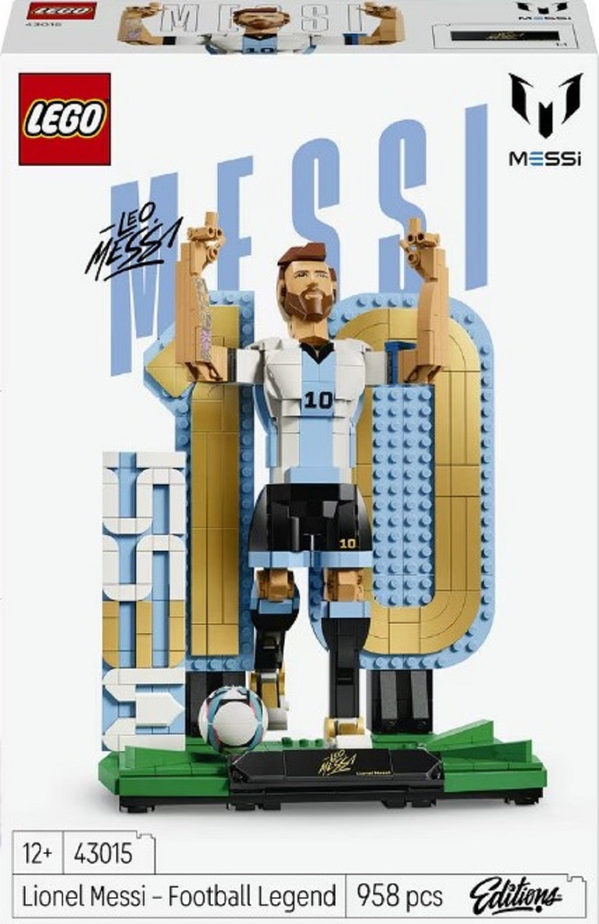 Imaginea produsului 'Lego Editions: Lionel Messi. Legendă a fotbalului'