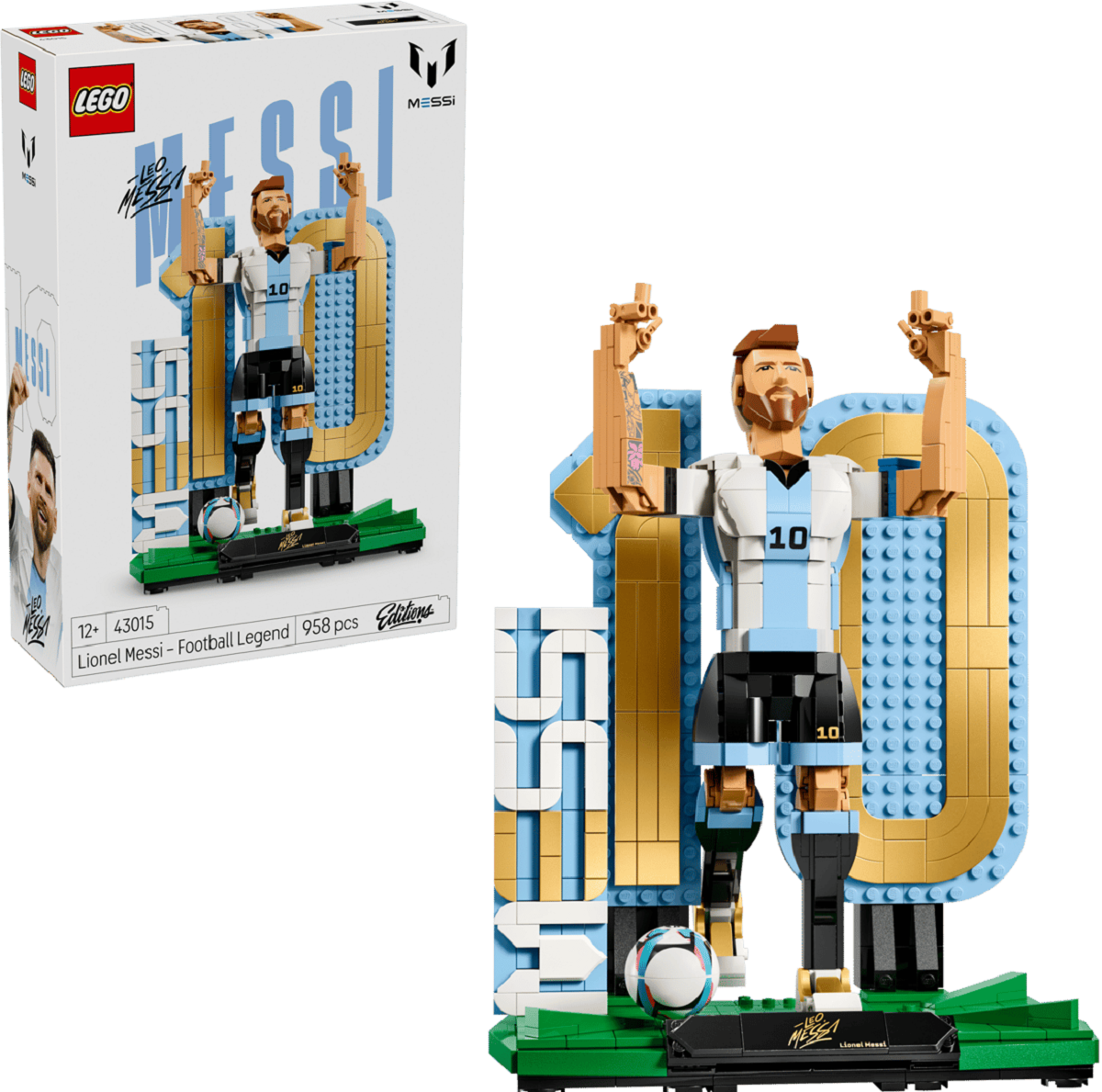 Imaginea produsului 'Lego Editions: Lionel Messi. Legendă a fotbalului'