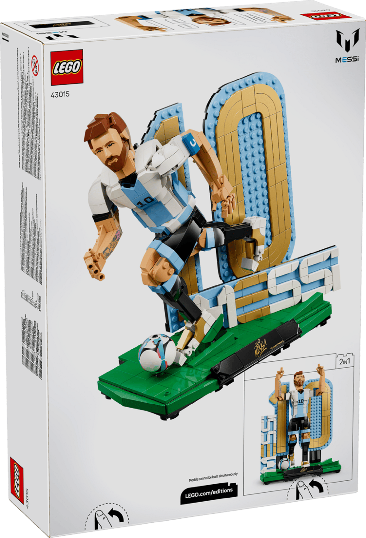 Imaginea produsului 'Lego Editions: Lionel Messi. Legendă a fotbalului'