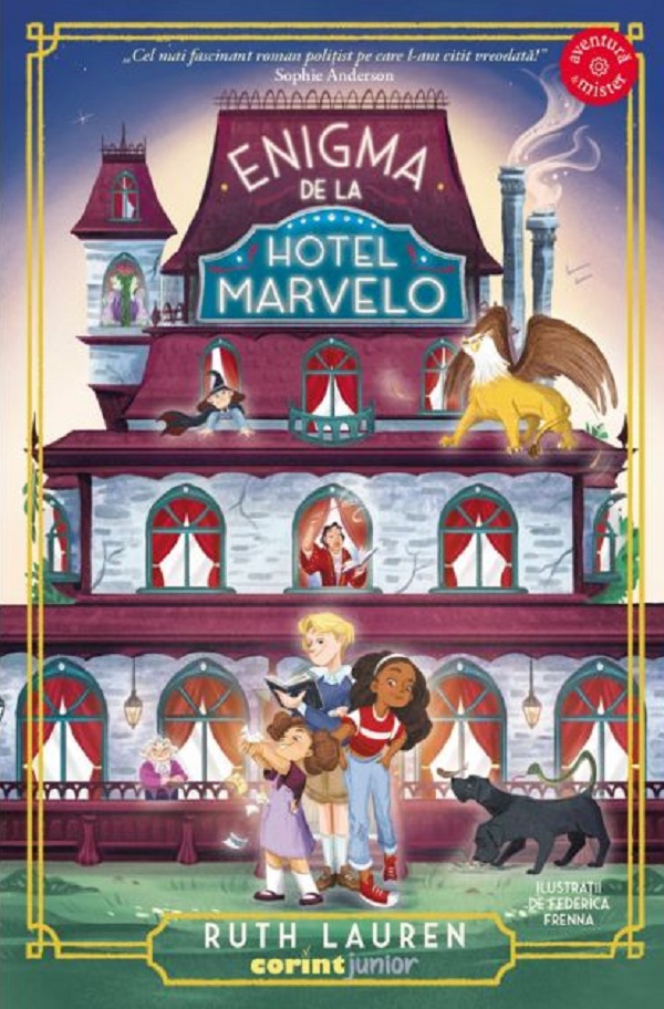 Coperta cărții 'Enigma de la Hotel Marvelo - Ruth Lauren'