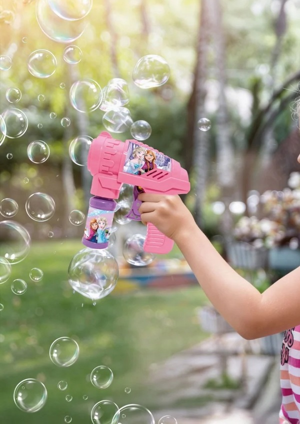 Imaginea produsului 'Jucărie pistol de făcut baloane. Frozen'