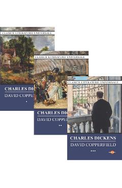 Pachet 3 volume: David Copperfield - Charles Dickens