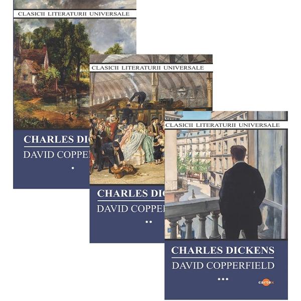 Pachet 3 volume: David Copperfield - Charles Dickens