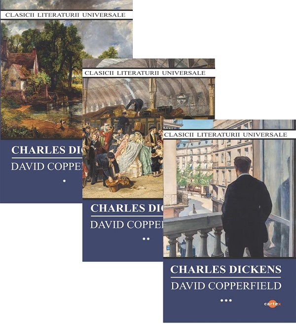 Coperta cărții 'Pachet 3 volume: David Copperfield - Charles Dickens'