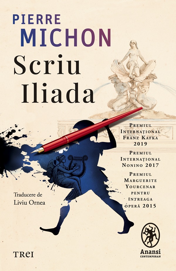Coperta cărții 'eBook Scriu Iliada - Pierre Michon'
