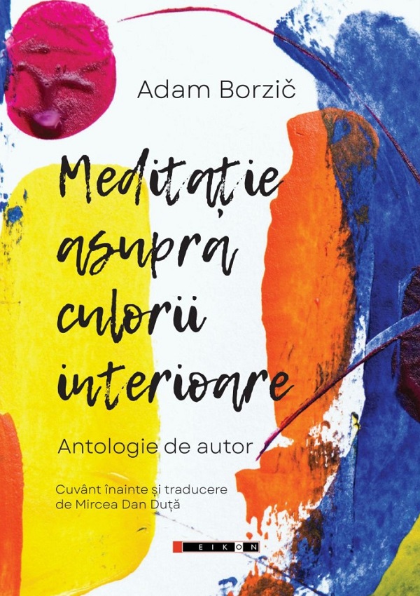 Coperta cărții 'Meditație asupra culorii interioare - Adam Borzic'