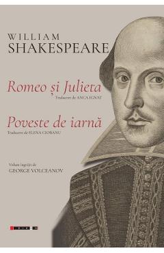 Coperta cărții 'Romeo și Julieta. Poveste de iarnă - William Shakespeare'