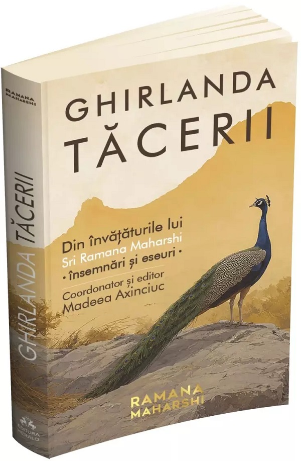 Coperta cărții 'Ghirlanda tăcerii - Ramana Maharshi'