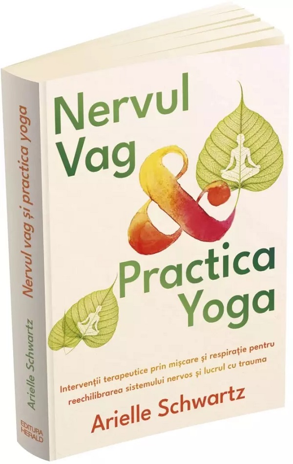 Coperta cărții 'Nervul vag și practica yoga - Arielle Schwartz'