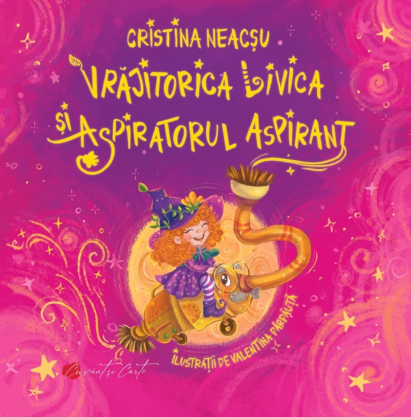 Coperta cărții 'Vrăjitorica Livica și aspiratorul aspirant - Cristina Neacșu'