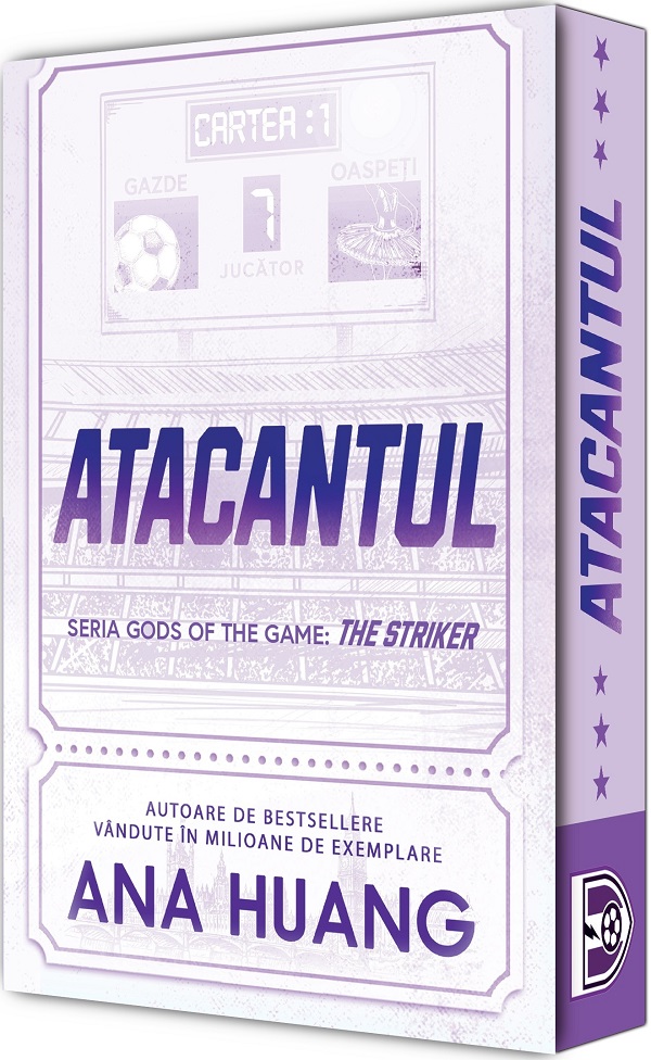 Coperta cărții 'Atacantul. Seria Gods of the Game Vol.1 - Ana Huang'
