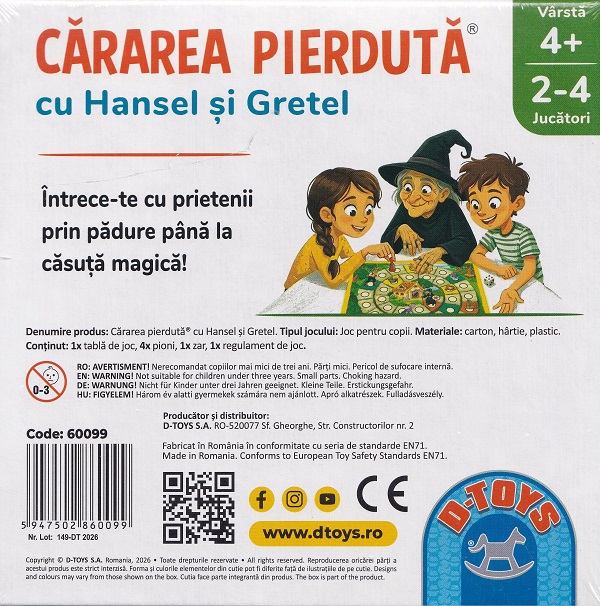 Imaginea produsului 'Cararea pierdută cu Hansel și Gretel. Travel'