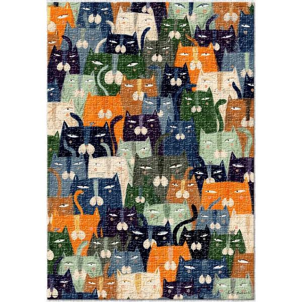 Puzzle 1000: Kurti Andrea. Cats