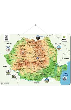 Plansa: Harta Romaniei