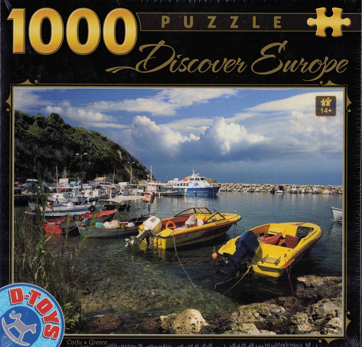 Imaginea produsului 'Puzzle 1000: Discover Europe. Corfu, Grecia'