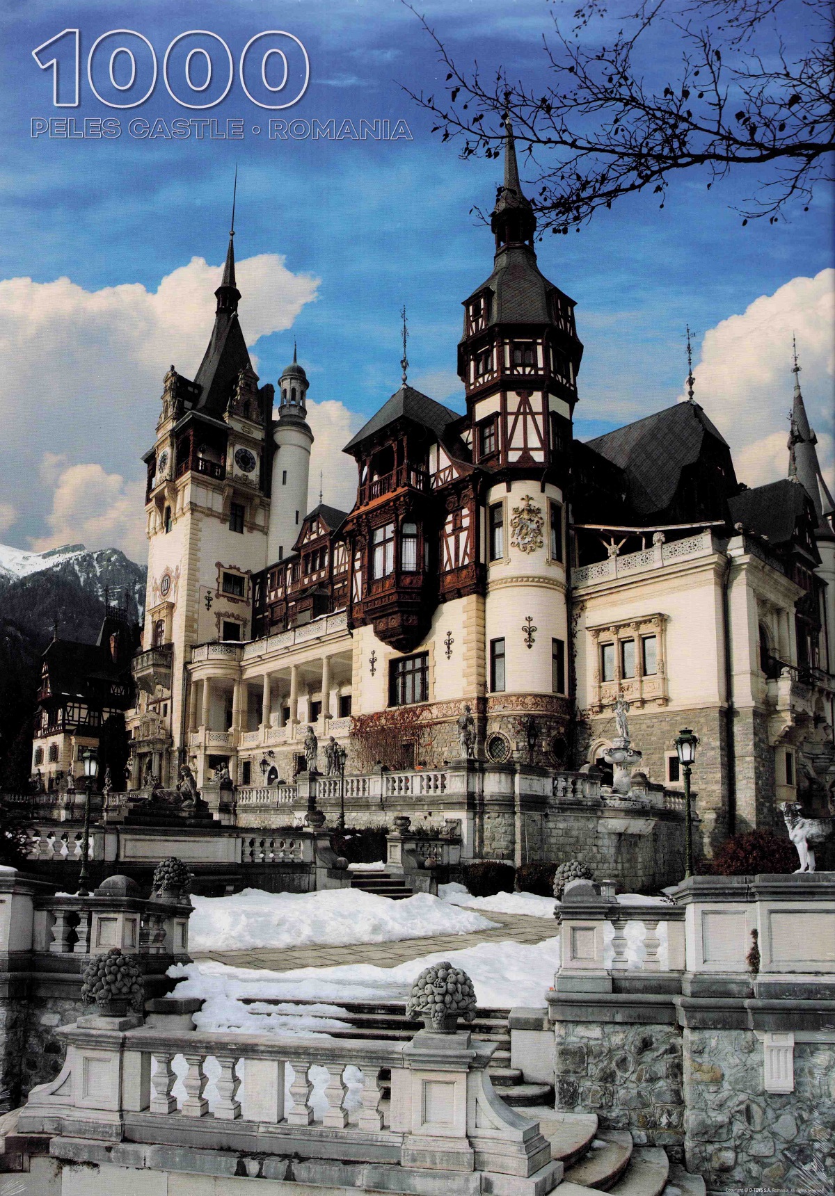 Imaginea produsului 'Puzzle 1000: Peleș Castle. Romania'