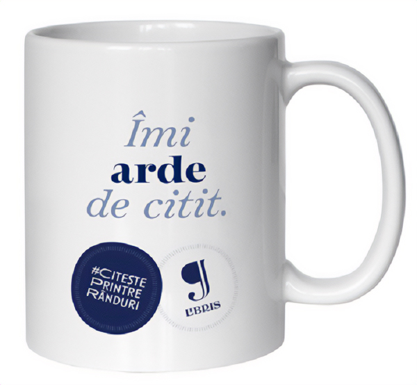 Imaginea produsului 'Cană. Îmi arde de citit'
