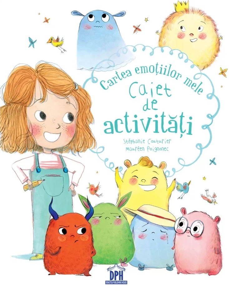 Coperta cărții 'Cartea emoțiilor mele. Caiet de activități - Stephanie Couturier'