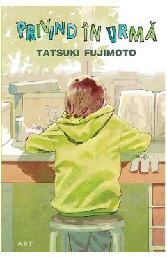 Coperta cărții 'Privind în urmă - Tatsuki Fujimoto'