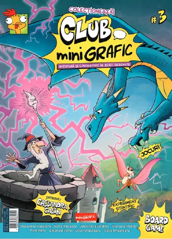 Coperta cărții 'Club Minigrafic. Revista de benzi desenate Nr.3'