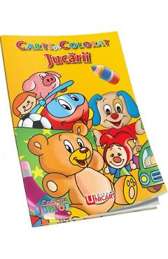 Jucarii. Carte colorat