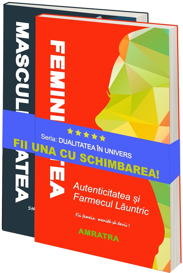 Coperta cărții 'Pachet 2 volume: Dualitatea în univers. Feminitatea + Masculinitatea - Amratra'
