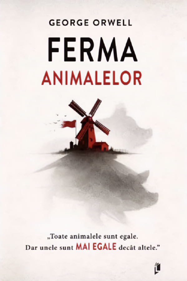 Coperta cărții 'Ferma animalelor - George Orwell'