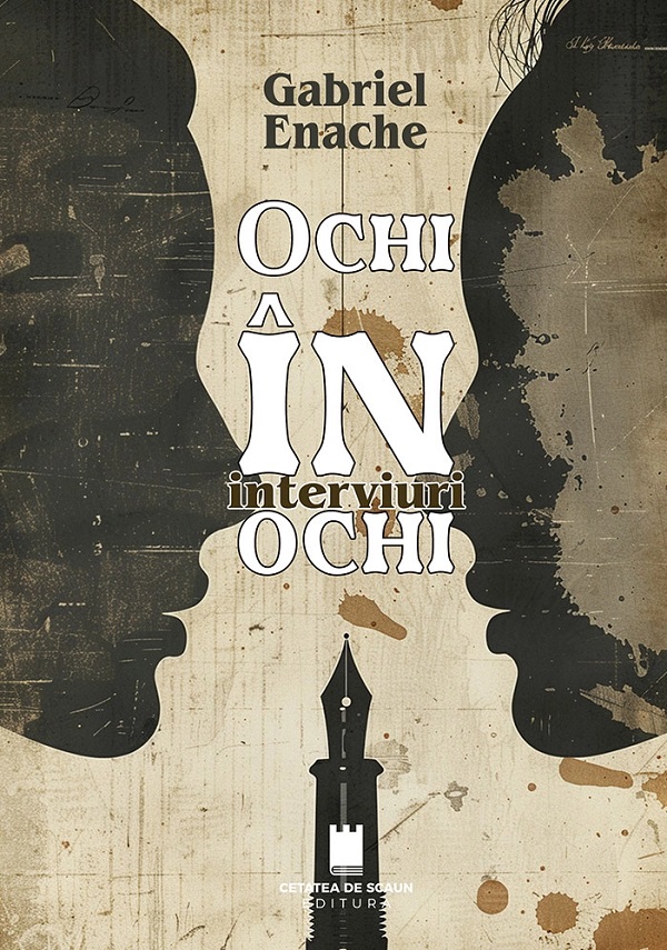 Coperta cărții 'Ochi în ochi, interviuri - Gabriel Enache'
