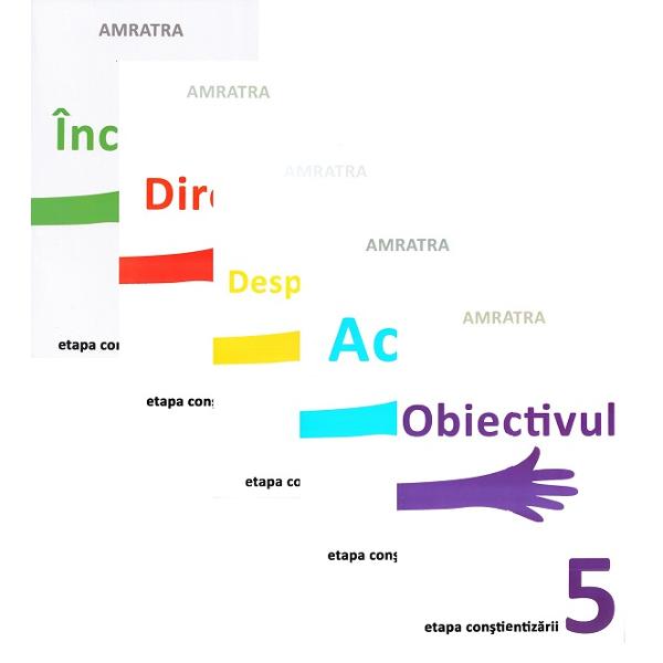 Pachet 5 carti: Etapa constientizarii - Amratra