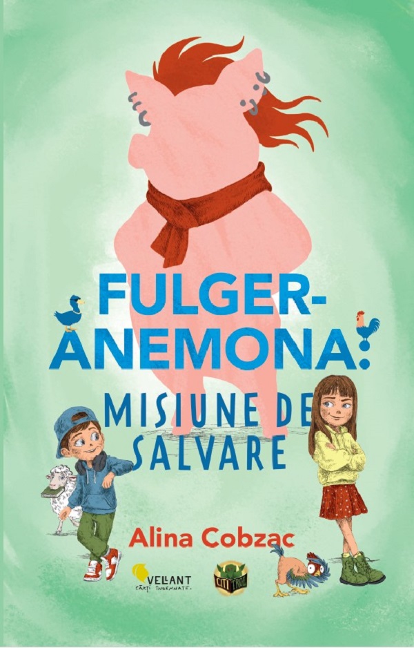 Coperta cărții 'Fulger-Anemona: Misiune de salvare - Alina Cobzac'
