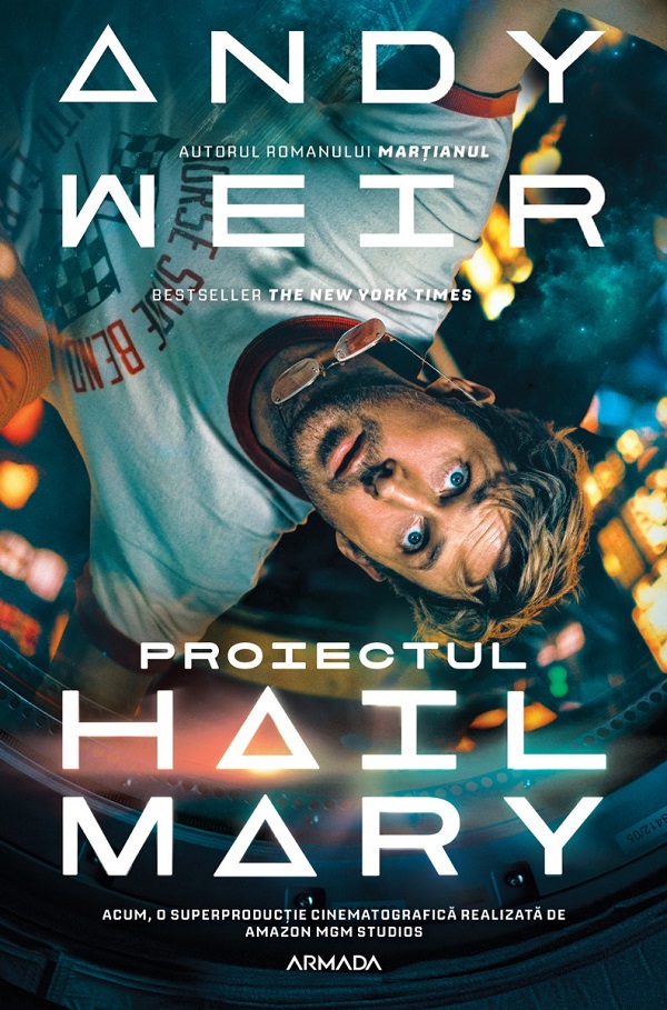 Coperta cărții 'eBook Proiectul Hail Mary. Coperta film (Editie tie-in) - Andy Weir'