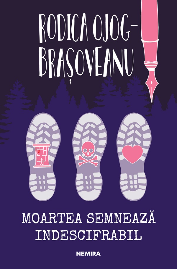 Coperta cărții 'eBook Moartea semneaza indescifrabil - Rodica Ojog-Brasoveanu'