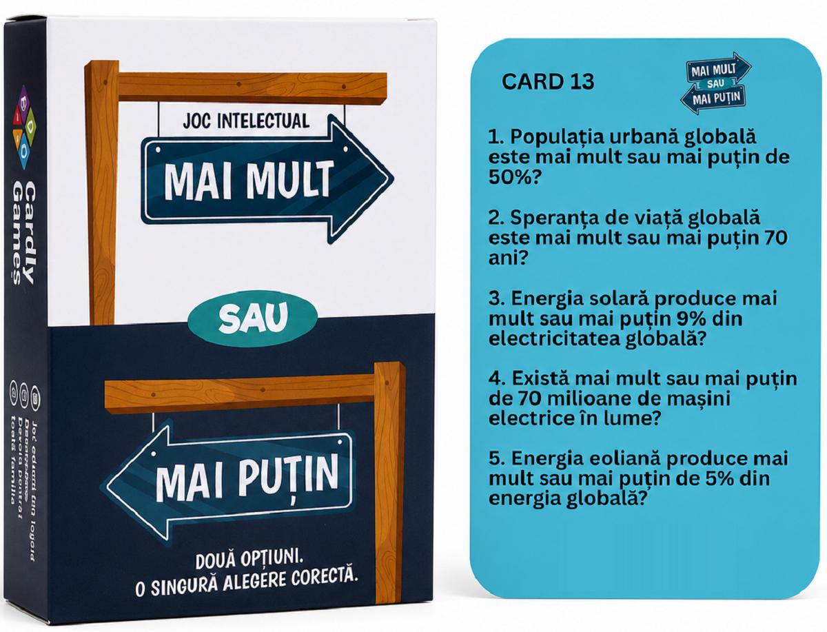 Imaginea produsului 'Joc intelectual: Mai mult sau mai puțin'