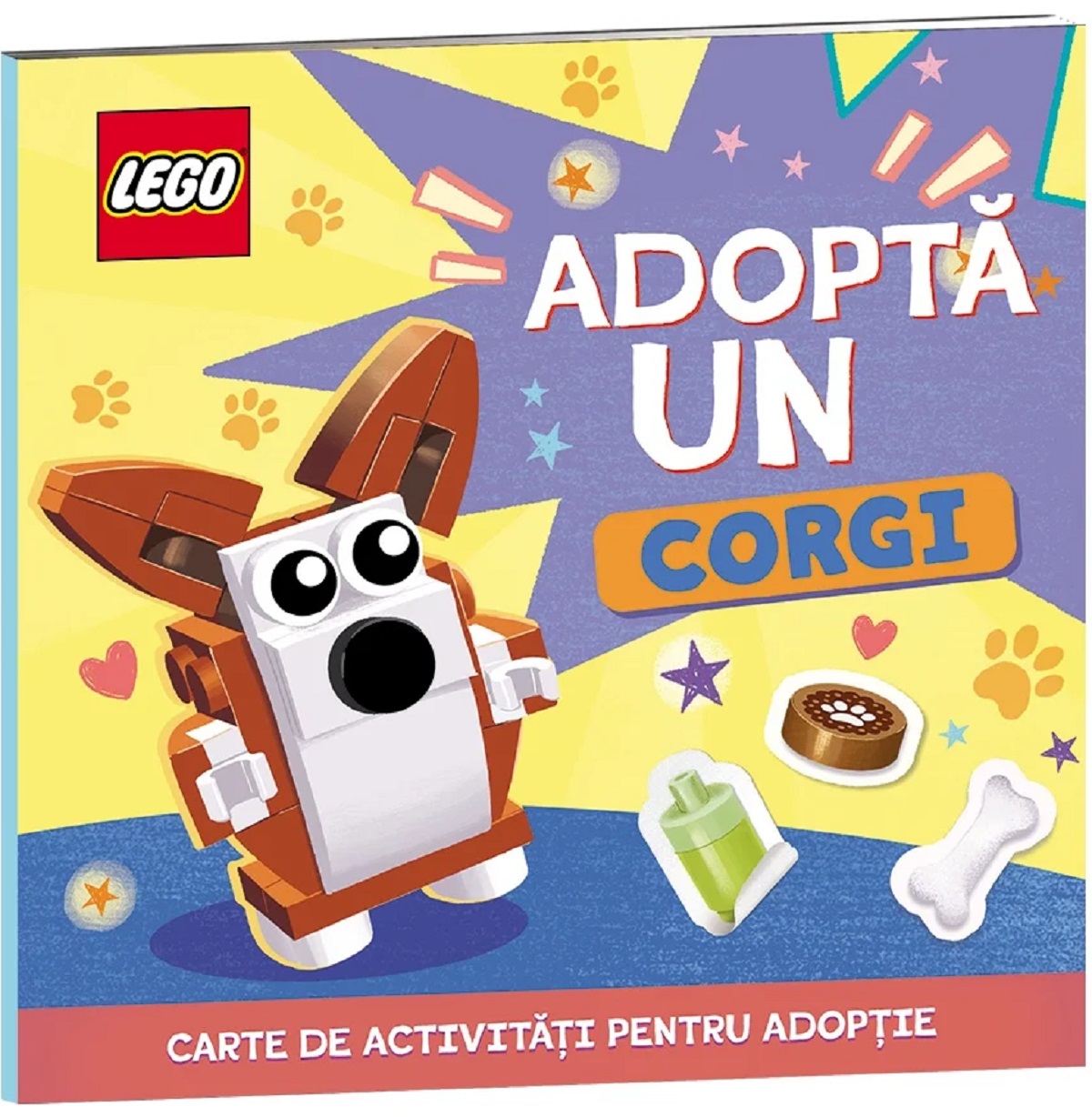 Imaginea produsului 'Lego. Adoptă un Corgi. Activități pentru micii iubitori de animale'