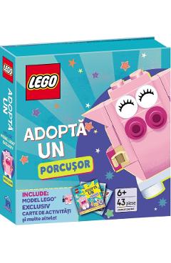 Imaginea produsului 'Lego. Adoptă un purceluș. Activități pentru micii iubitori de animale'