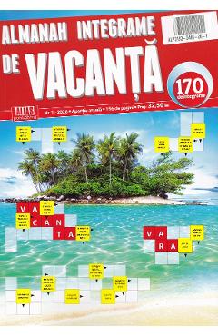 Coperta cărții 'Almanah integrame de vacanță Nr.1 2026'