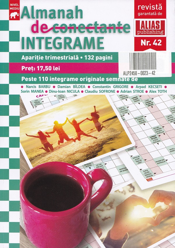 Coperta cărții 'Almanah de integrame deconectante Nr.42'