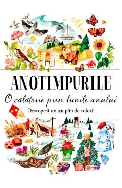 Coperta cărții 'Anotimpurile. O călătorie prin lunile anului - Jana Sedláčková'