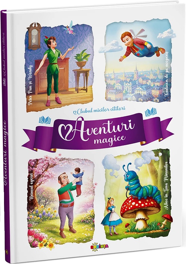 Coperta cărții 'Aventuri magice. Clubul micilor cititori'