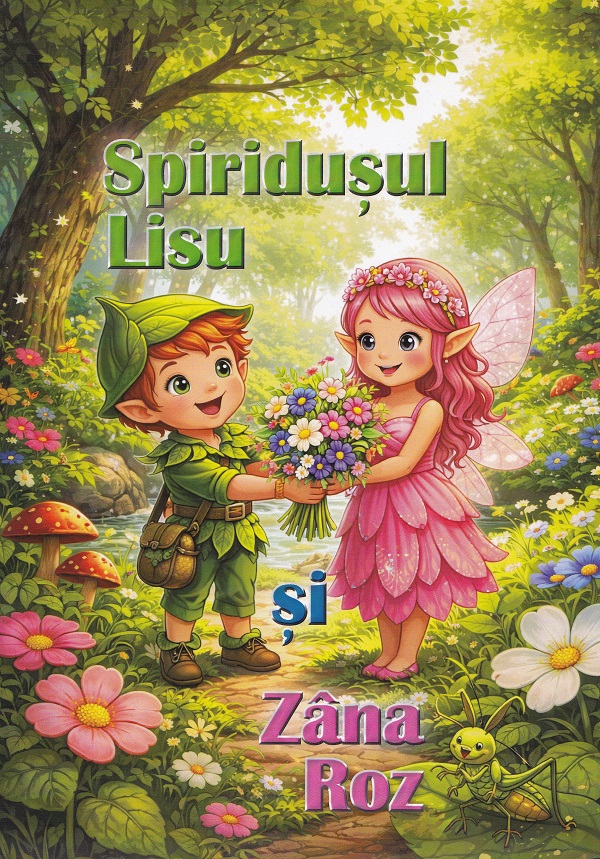 Coperta cărții 'Spiridușul Lisu și Zâna Roz - Raula G.'