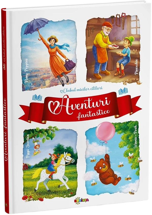 Coperta cărții 'Aventuri fantastice. Clubul micilor cititori - Alina Urechean'
