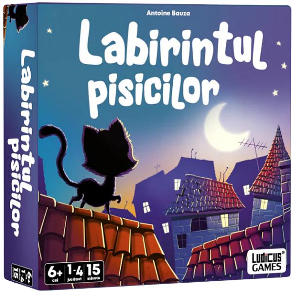 Joc de carti. Labirintul pisicilor