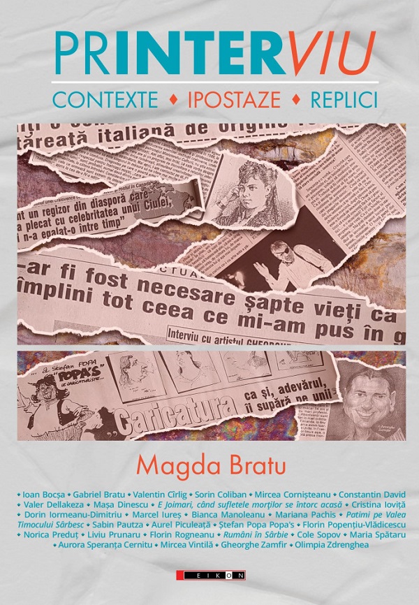 Coperta cărții 'Printerviu. Contexte, ipostaze, replici - Magda Bratu'