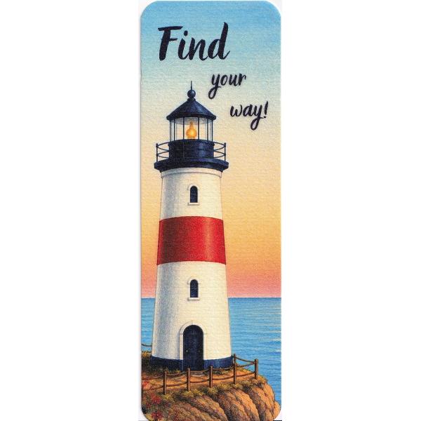 Semn de carte: Find Your Way!