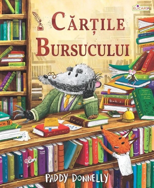 Coperta cărții 'Cărțile Bursucului - Paddy Donnelly'