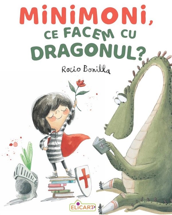Coperta cărții 'Minimoni, ce facem cu dragonul? - Rocio Bonilla'